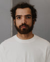 BASERANGE crew neck long sleeve T-shirt France BAS-TOBL-CO-WI24-UNDYED